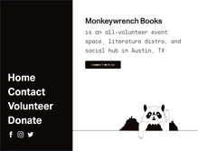 Tablet Screenshot of monkeywrenchbooks.org
